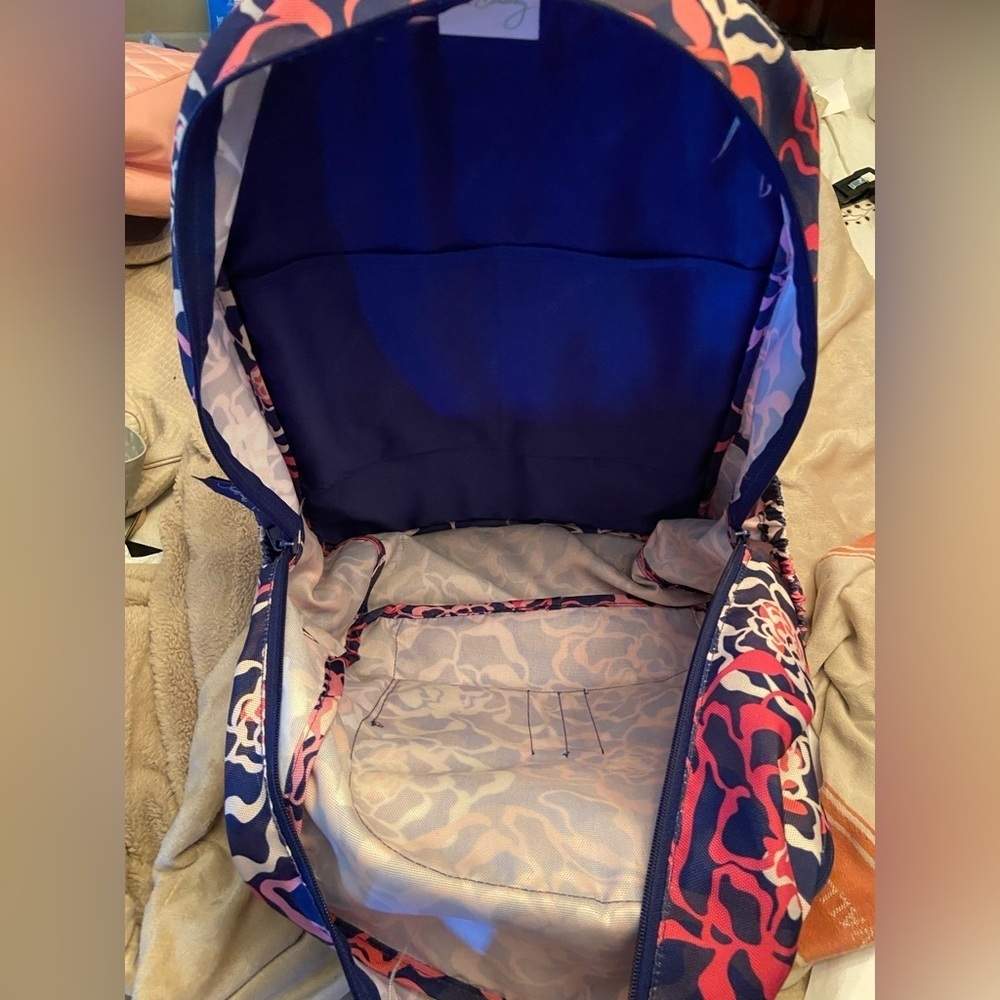 Vera Bradley Ultimate Backpack in Katalina Pink - Picture 4 of 10